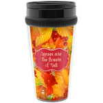 Fall Leaves Acrylic Travel Mug without Handle