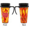 Fall Leaves Travel Mug with Black Handle - Approval