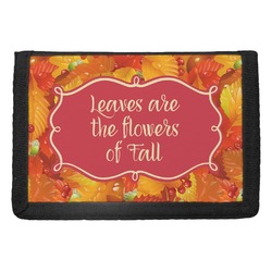 Fall Leaves Trifold Wallet