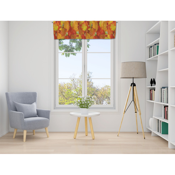 Fall Leaves Valance - LIFESTYLE
