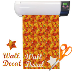 Fall Leaves Vinyl Sheet (Re-position-able)