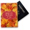 Fall Leaves Vinyl Passport Holder