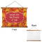 Fall Leaves Wall Hanging Tapestry - Landscape - APPROVAL