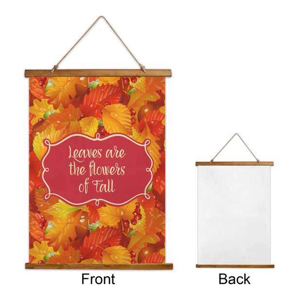 Fall Leaves Wall Hanging Tapestry - Portrait - APPROVAL