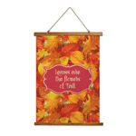 Fall Leaves Wall Hanging Tapestry - Tall