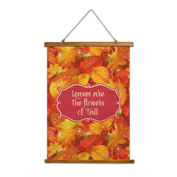 Custom Fall Leaves Wall Hanging Tapestry