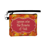Fall Leaves Wristlet ID Case