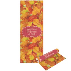 Fall Leaves Yoga Mat - Printable Front and Back