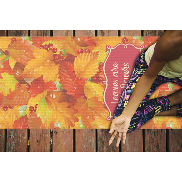 Fall Leaves Yoga Mats - LIFESTYLE