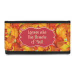 Fall Leaves Leatherette Ladies Wallet