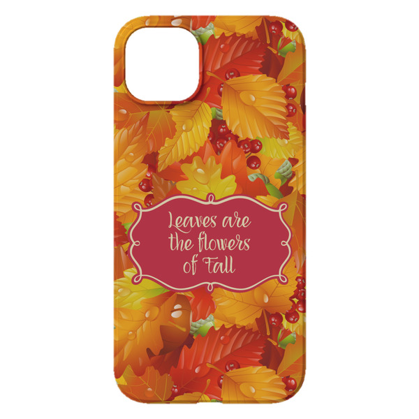 Fall Leaves iPhone 14 Plus Case - Back