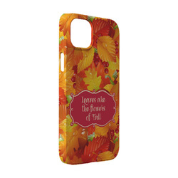 Fall Leaves iPhone Case - Plastic - iPhone 14 Pro (Personalized)