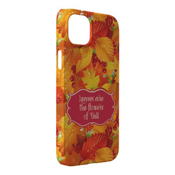 Fall Leaves iPhone Case - Plastic - iPhone 14 Pro Max (Personalized)