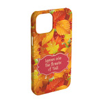 Fall Leaves iPhone Case - Plastic - iPhone 15 Pro (Personalized)