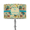 Old Fashioned Thanksgiving 12" Drum Lampshade - ON STAND (Fabric)