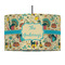 Old Fashioned Thanksgiving 12" Drum Lampshade - PENDANT (Fabric)