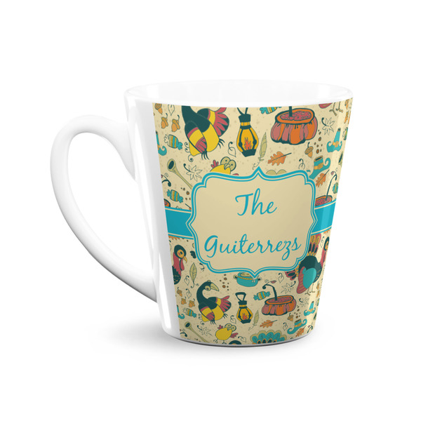 Old Fashioned Thanksgiving 12 Oz Latte Mug - Front