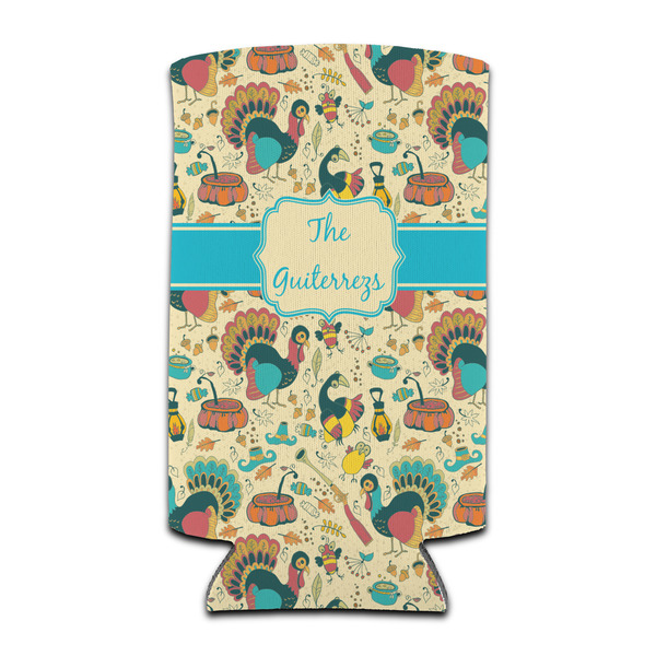 Old Fashioned Thanksgiving 12oz Tall Can Sleeve - Set of 4 - FRONT