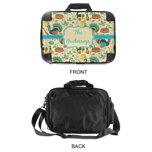 Old Fashioned Thanksgiving 15" Hard Shell Briefcase - APPROVAL