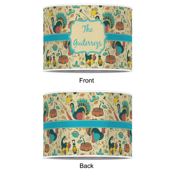 Old Fashioned Thanksgiving 16" Drum Lampshade - APPROVAL (Poly Film)