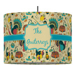 Old Fashioned Thanksgiving Drum Pendant Lamp (Personalized)