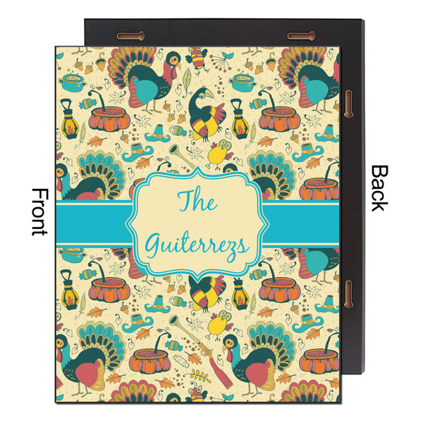 Old Fashioned Thanksgiving 16x20 Wood Print - Front & Back View