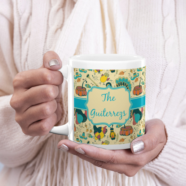 Old Fashioned Thanksgiving 20oz Coffee Mug - LIFESTYLE