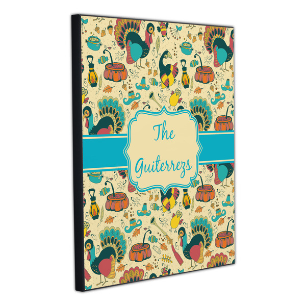 Old Fashioned Thanksgiving 20x24 Wood Print - Angle View