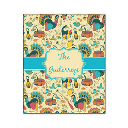 Old Fashioned Thanksgiving Wood Print - 20x24 (Personalized)