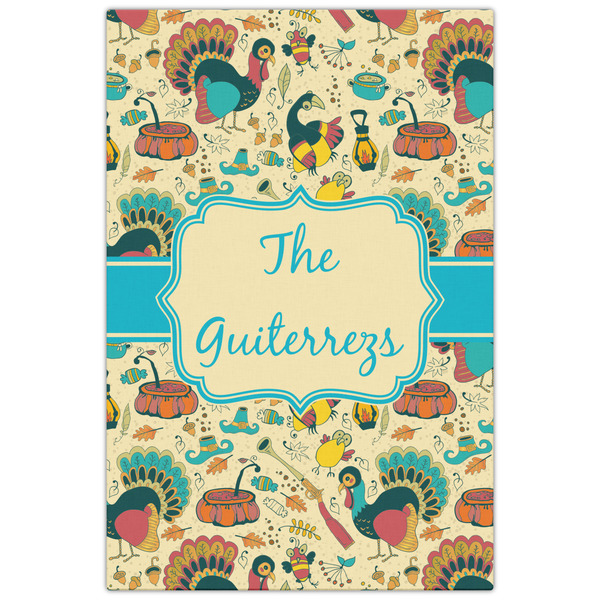 Old Fashioned Thanksgiving 20x30 - Canvas Print - Front View