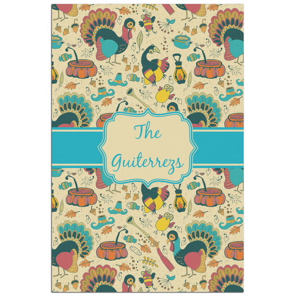 Custom Old Fashioned Thanksgiving Poster - Matte - 24x36 (Personalized)