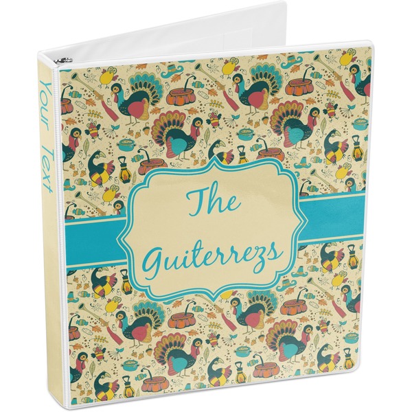 Old Fashioned Thanksgiving 3-Ring Binder 3/4 - Main