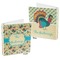 Old Fashioned Thanksgiving 3-Ring Binder Front and Back