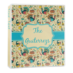 Old Fashioned Thanksgiving 3-Ring Binder (Personalized)