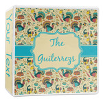 Old Fashioned Thanksgiving 3-Ring Binder - 2 inch (Personalized)