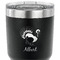 Old Fashioned Thanksgiving 30 oz Stainless Steel Ringneck Tumbler - Black - CLOSE UP