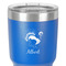 Old Fashioned Thanksgiving 30 oz Stainless Steel Ringneck Tumbler - Blue - Close Up