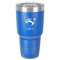 Old Fashioned Thanksgiving 30 oz Stainless Steel Ringneck Tumbler - Blue - Front