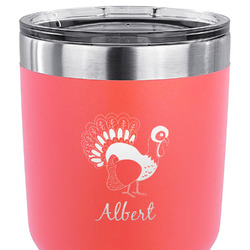 Old Fashioned Thanksgiving 30 oz Stainless Steel Tumbler - Coral - Single Sided (Personalized)