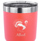 Old Fashioned Thanksgiving 30 oz Stainless Steel Ringneck Tumbler - Coral - CLOSE UP
