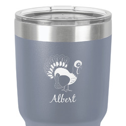 Old Fashioned Thanksgiving 30 oz Stainless Steel Tumbler - Grey - Single-Sided (Personalized)
