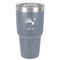 Old Fashioned Thanksgiving 30 oz Stainless Steel Ringneck Tumbler - Grey - Front