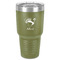 Old Fashioned Thanksgiving 30 oz Stainless Steel Ringneck Tumbler - Olive - Front