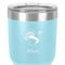 Old Fashioned Thanksgiving 30 oz Stainless Steel Ringneck Tumbler - Teal - Close Up