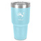 Old Fashioned Thanksgiving 30 oz Stainless Steel Tumbler - Teal - Single-Sided (Personalized)