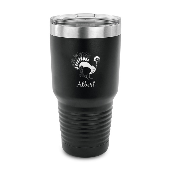 Custom Old Fashioned Thanksgiving 30 oz Stainless Steel Tumbler (Personalized)