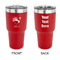 Old Fashioned Thanksgiving 30 oz Stainless Steel Ringneck Tumblers - Red - Double Sided - APPROVAL