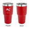 Old Fashioned Thanksgiving 30 oz Stainless Steel Ringneck Tumblers - Red - Single Sided - APPROVAL