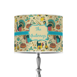 Old Fashioned Thanksgiving 8" Drum Lamp Shade - Poly-film (Personalized)