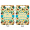 Old Fashioned Thanksgiving Aluminum Luggage Tag (Front + Back)